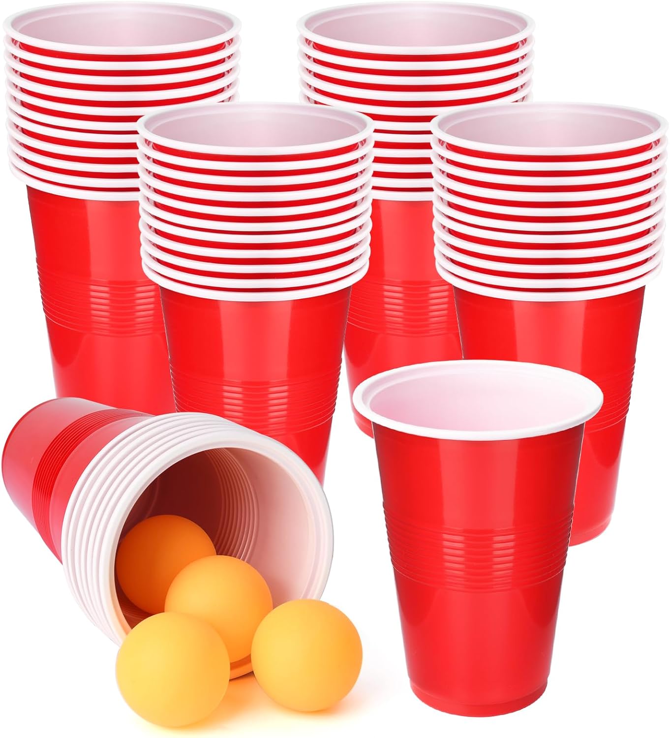 Party Games Jenga - Set Permainan Cup Pong 22 Buah
