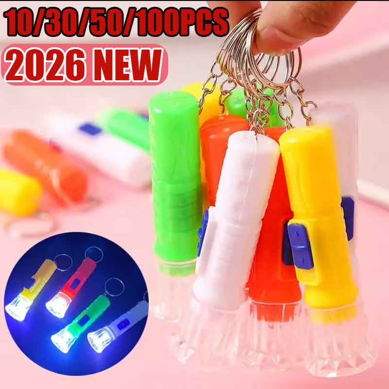 Kids Party Games - 10/30/50/100 Buah Mainan Lampu Senter LED