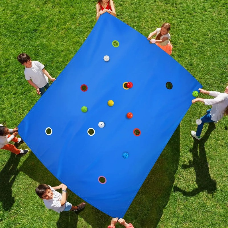Party Games Group - 1 Buah Permainan Terpal Lubang Kooperatif