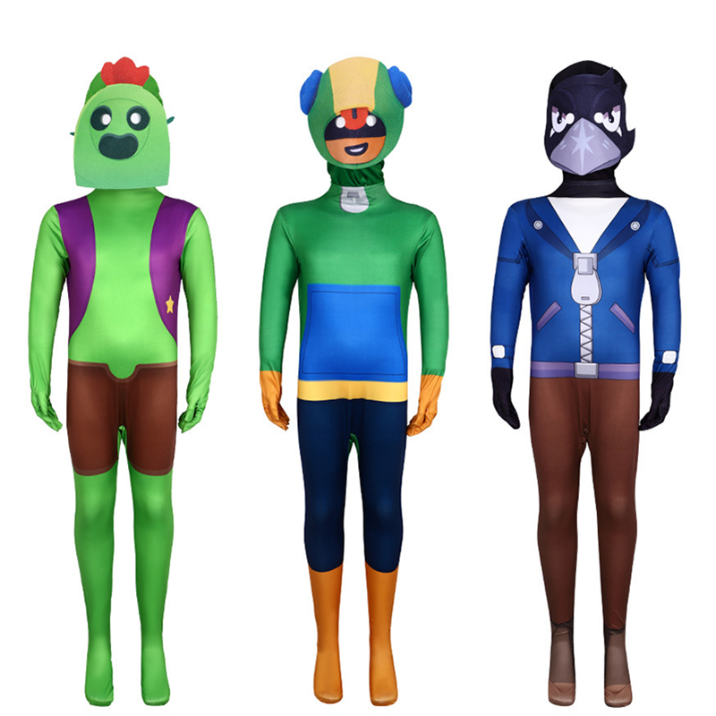 Kids Party Games - 2026 Kostum Jumpsuit Permainan Cosplay Wilderness
