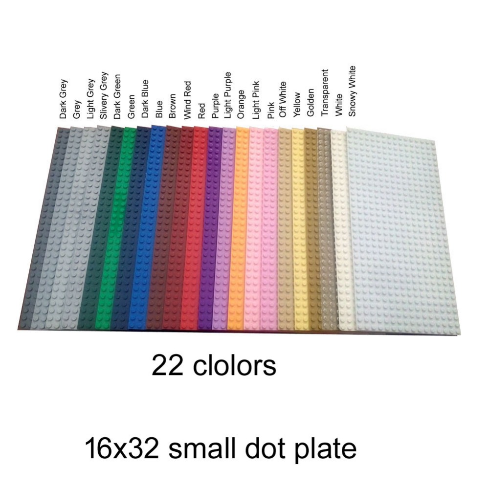 Lego Set City - 22 Warna Barang 3857 Baseplate 16X32