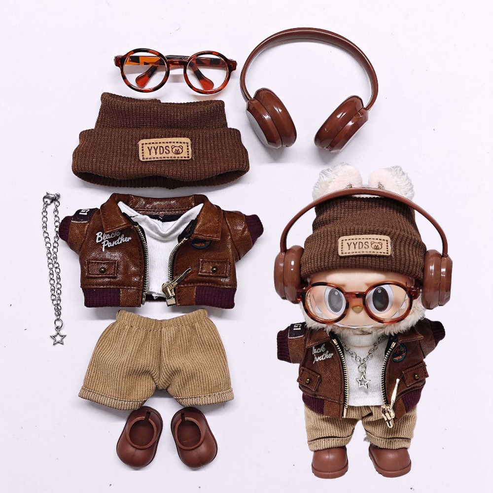 Party Games 15 In 1 - Untuk Pakaian Boneka Labubu 15/17cm, Pakaian