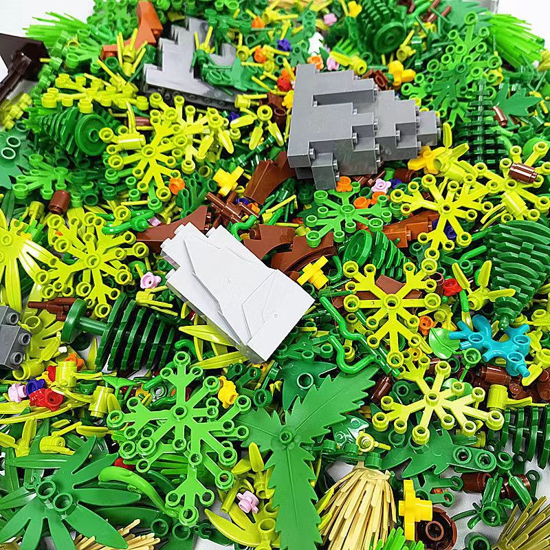 Lego Set City - 200 500g Aksesori tanaman pohon blok