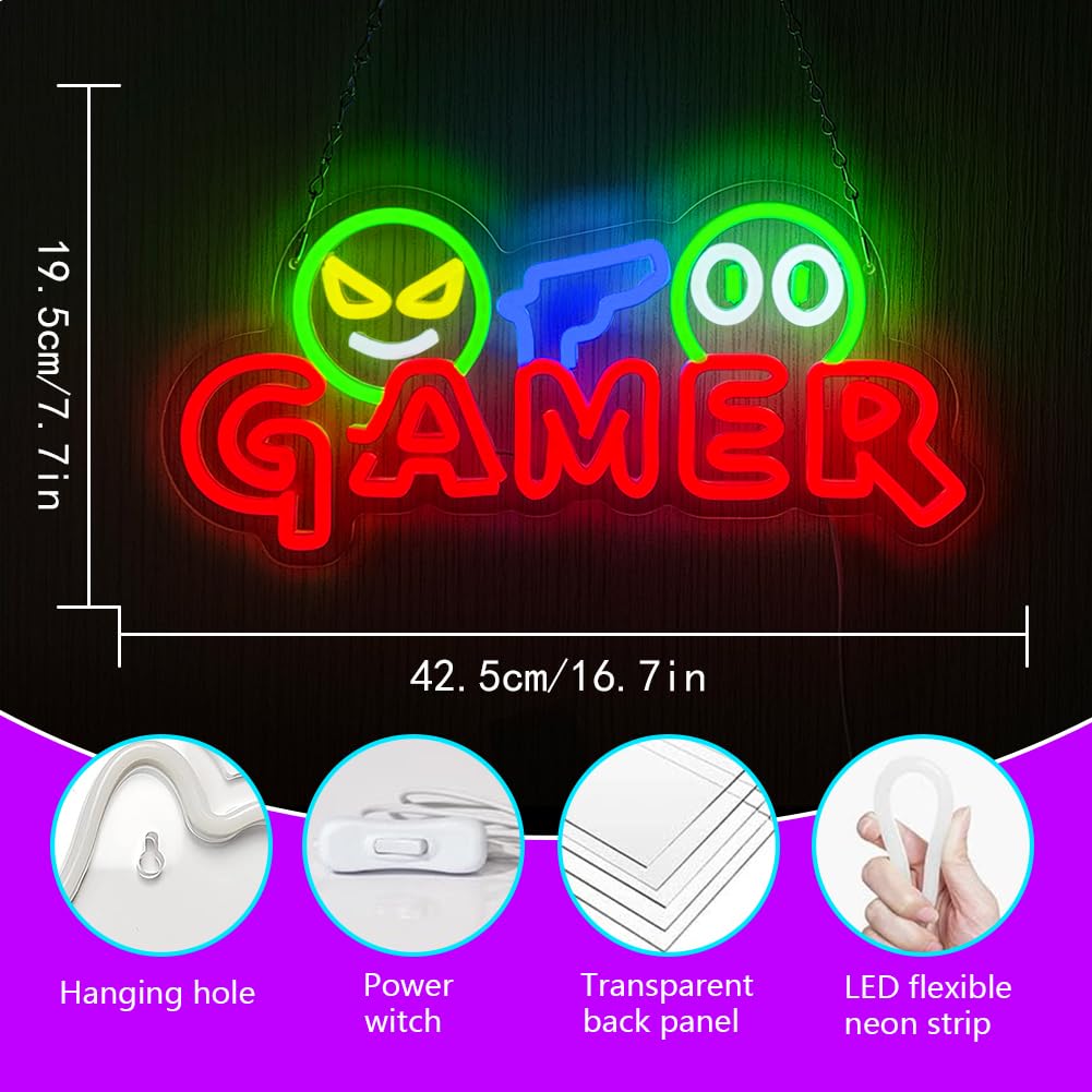 Lampu Dinding LED Neon Sign Ga - Party Games Graduation ulasan dan harga
