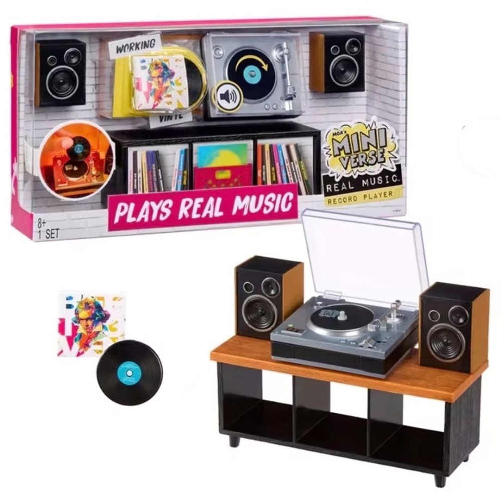MGAMV Mini Record Player Mini  - Party Games Music ulasan dan harga