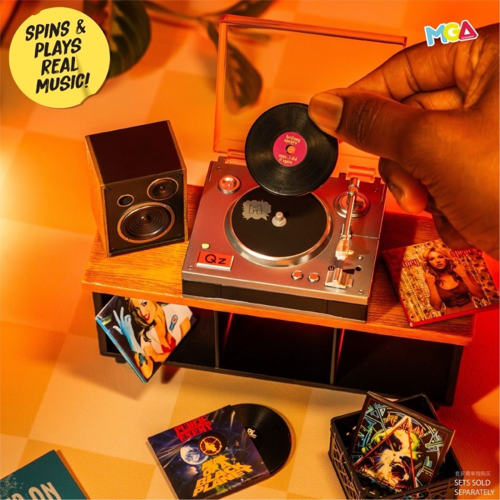 MGAMV Mini Record Player Mini  - Party Games Music ulasan dan harga