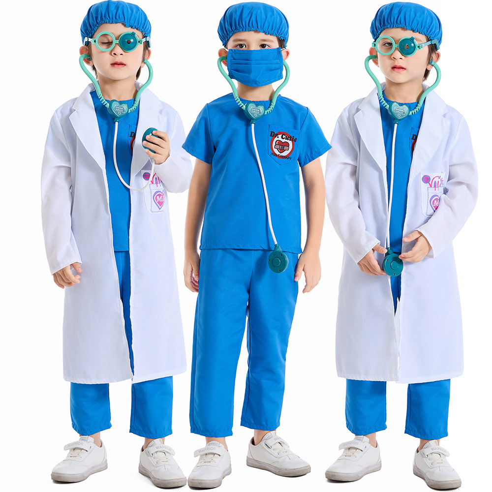 Kostum Dokter Perawat Hallowee - Kids Party Games ulasan dan harga