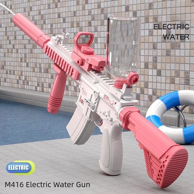 Pistol Air Listrik M416 Terlar - Party Games Graduation ulasan dan harga