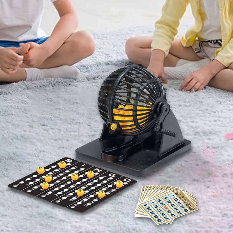 Bingo Lottery Machine Cage swe - Party Games Group ulasan dan harga