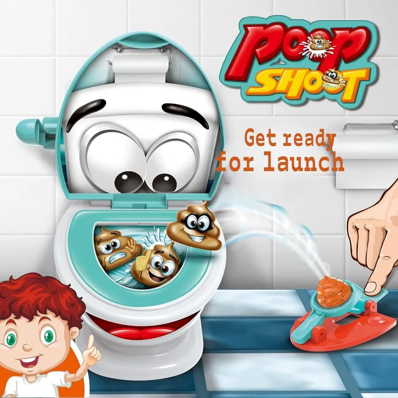 Mainan Toilet Poop Game dengan - Party Games 15 In 1 ulasan dan harga