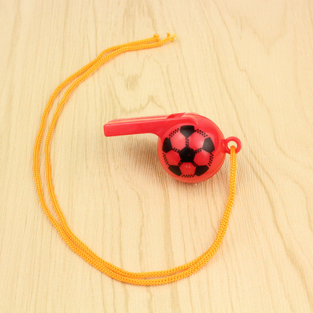 12Pcs Peluit Plastik Sepak Bol - Kids Party Games ulasan dan harga