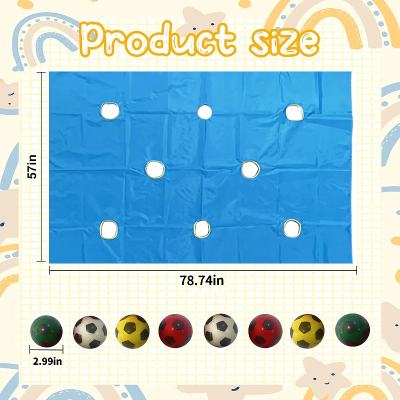 1 Buah Permainan Terpal Lubang - Party Games Group ulasan dan harga