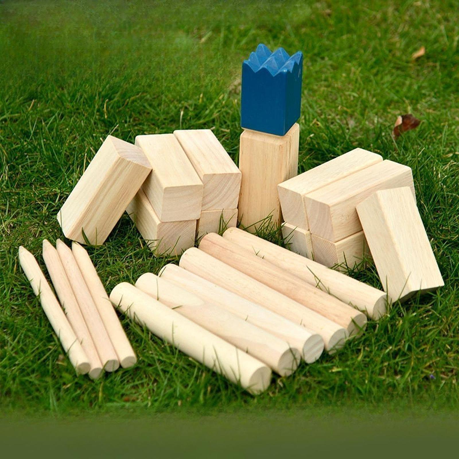 Permainan Kubb Kayu untuk Luar - Kubb Game Yard ulasan dan harga