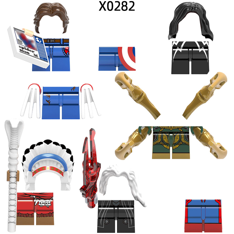Patung aksi perisai tongkat se - Lego Set Creator ulasan dan harga