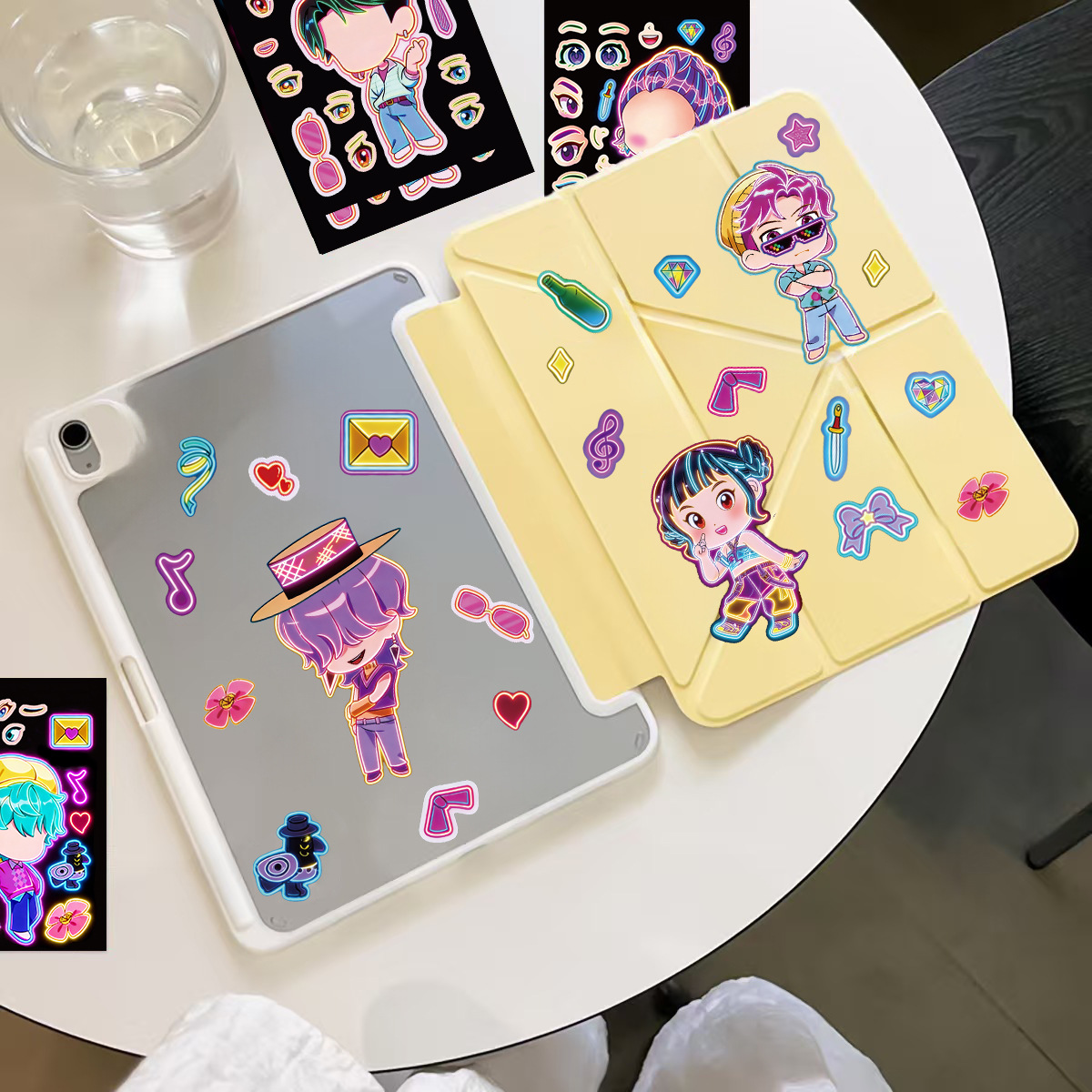 8 Buah Stiker Anak Perempuan L - Party Games Music ulasan dan harga