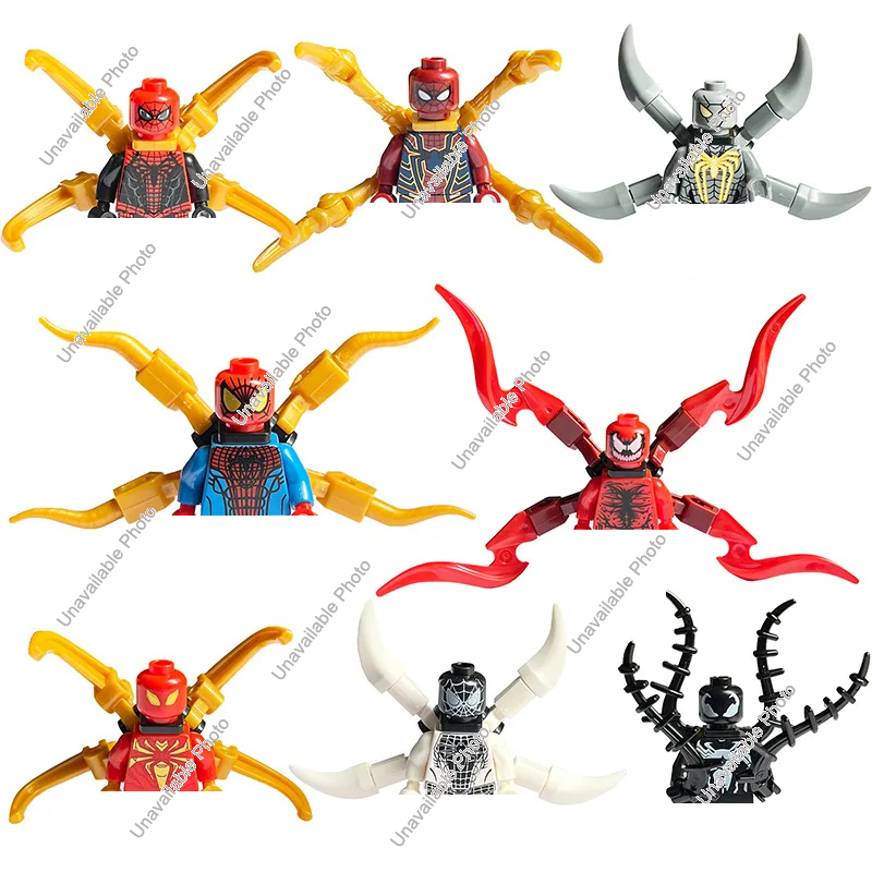 Hot Toys 8 buah set superhero  - Lego Set Creator ulasan dan harga