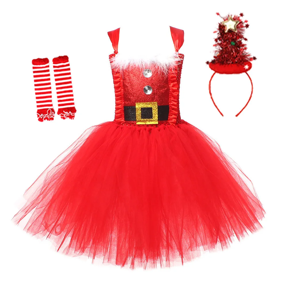 Gaun Tutu Natal Anak-anak Kost - Kids Party Games ulasan dan harga