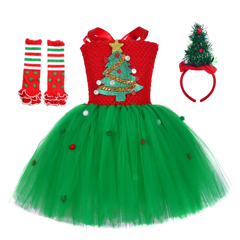 Gaun Tutu Natal Anak-anak Kost - Kids Party Games ulasan dan harga