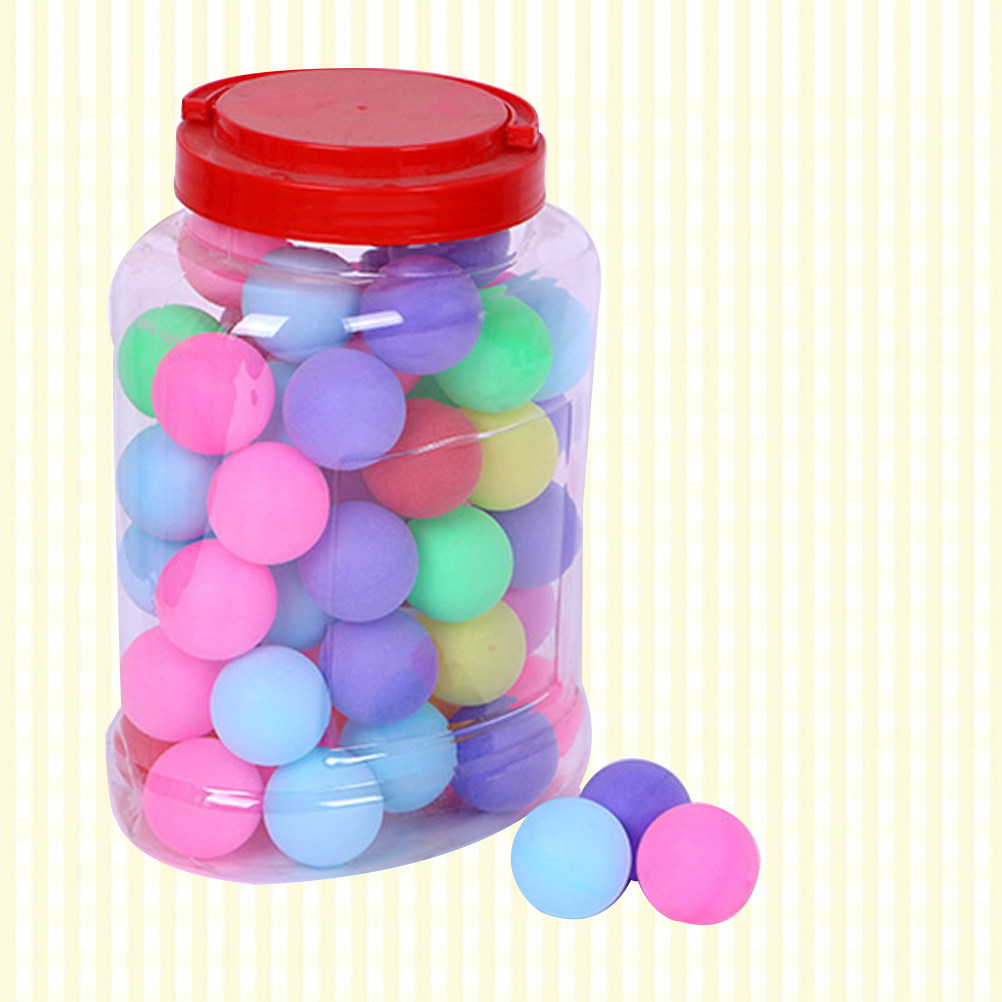 60 Buah Bola Pong Warna-warni  - Party Games Jenga ulasan dan harga