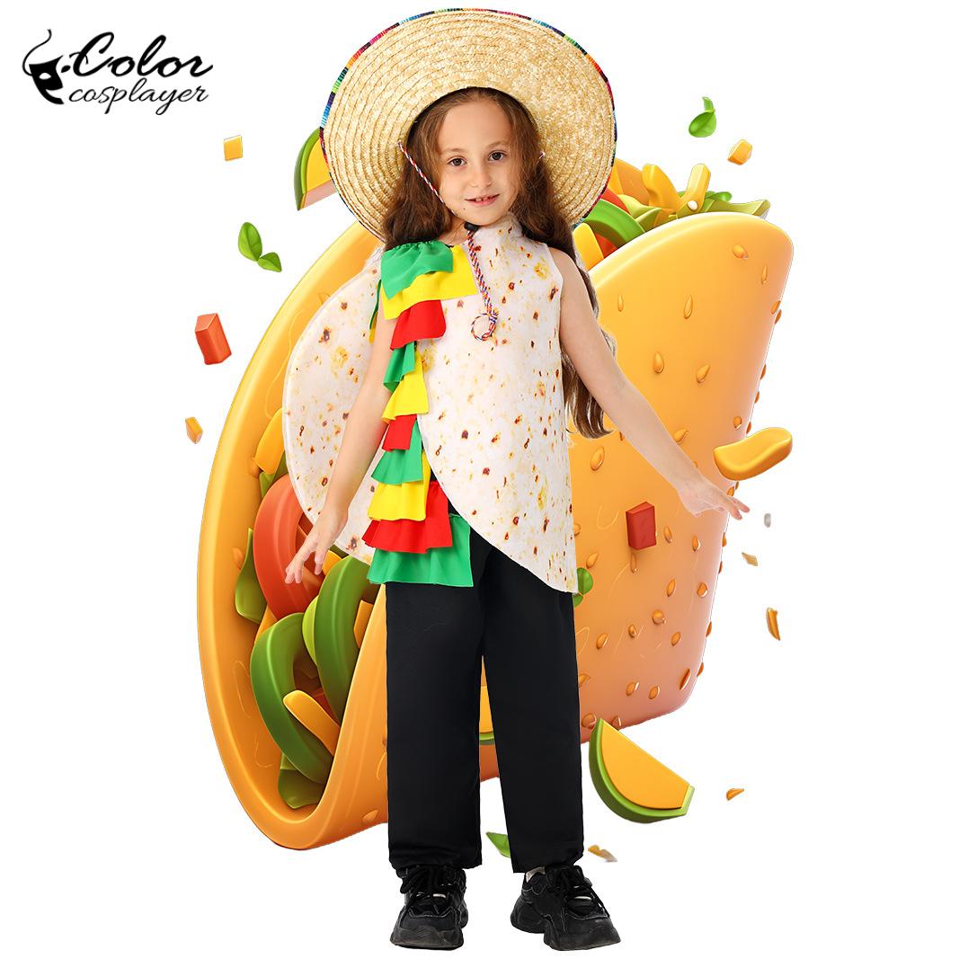 Kostum Burrito Tortilla Meksik - Kids Party Games ulasan dan harga