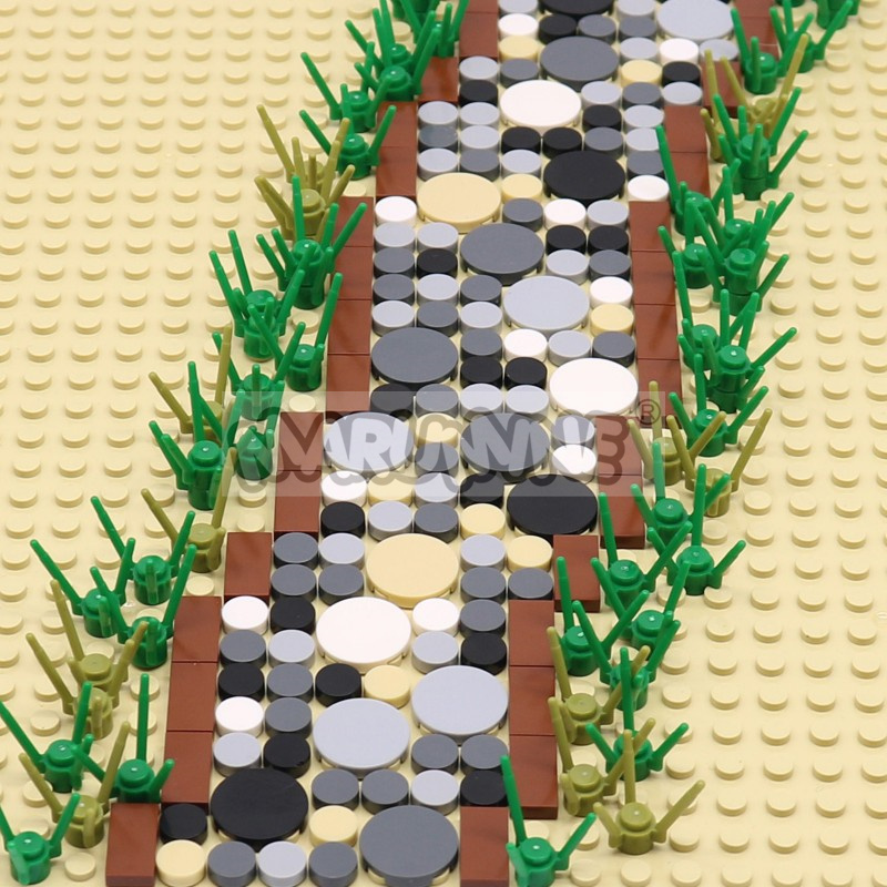 350 Buah Blok Ubin Bulat 1X1 2 - Lego Set City ulasan dan harga