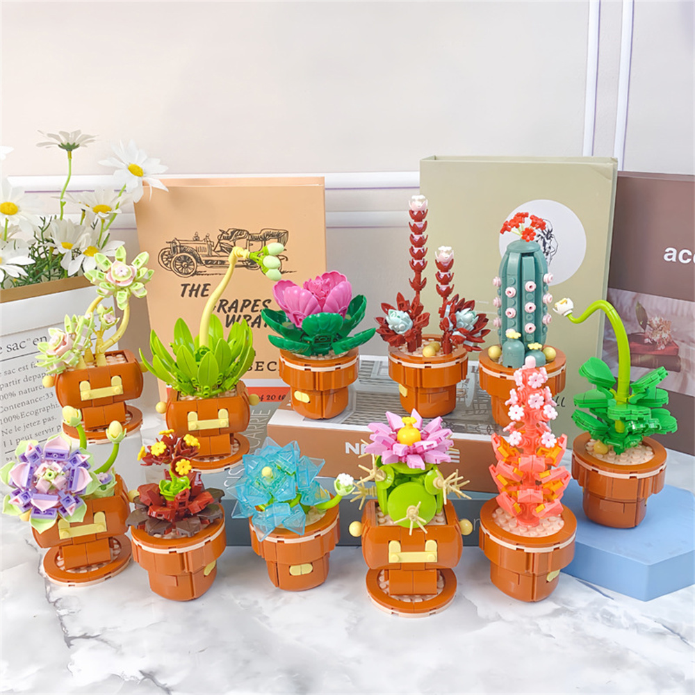 2024 Set hadiah tanaman pot su - Lego Set Creator ulasan dan harga
