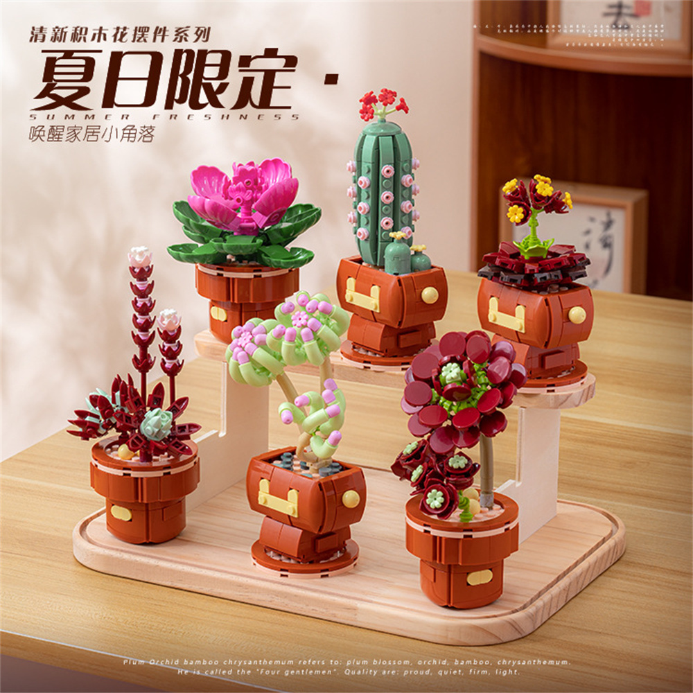 2024 Set hadiah tanaman pot su - Lego Set Creator ulasan dan harga