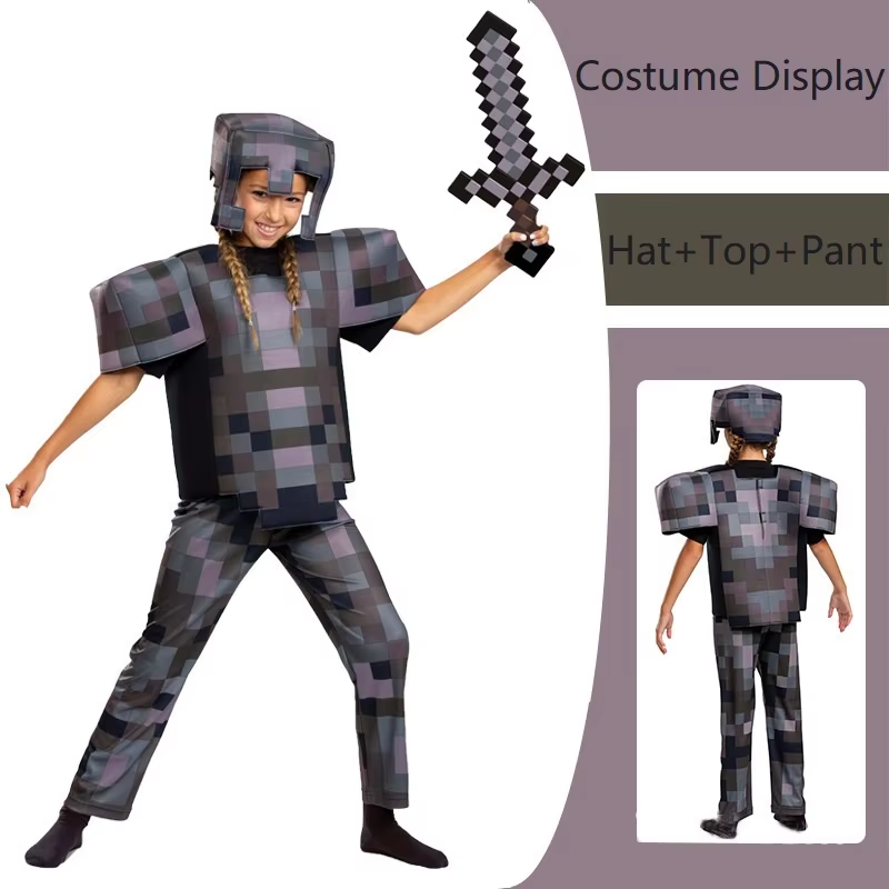 Kostum Cosplay Steve Karakter  - Kids Party Games ulasan dan harga