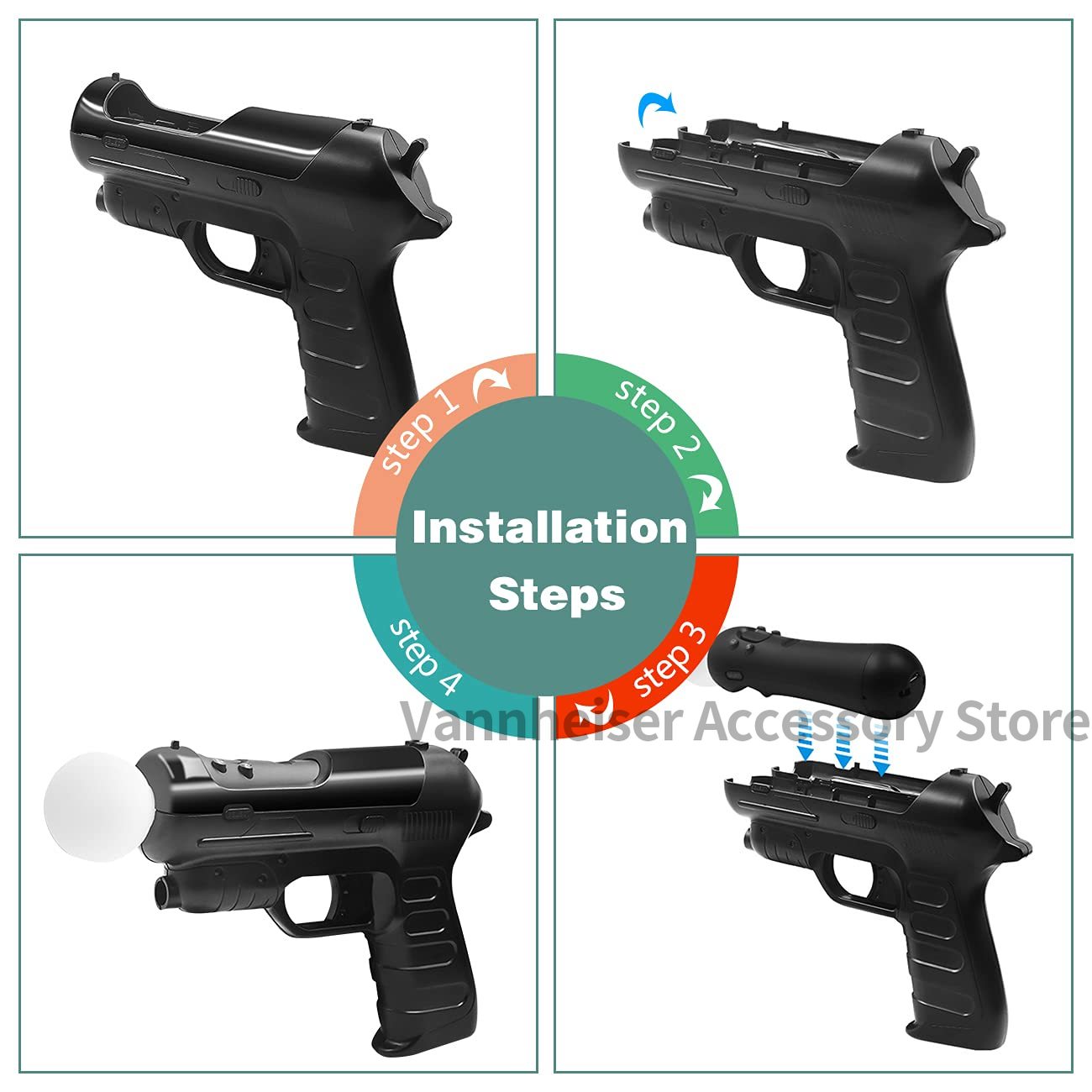 2 Buah Pengendali Tipe Gun-But - Party Games Playstation ulasan dan harga